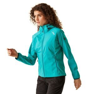 Regatta Womens/Ladies Bourda Soft Shell Jacket / Tahoe Blue/Moroccan Blue